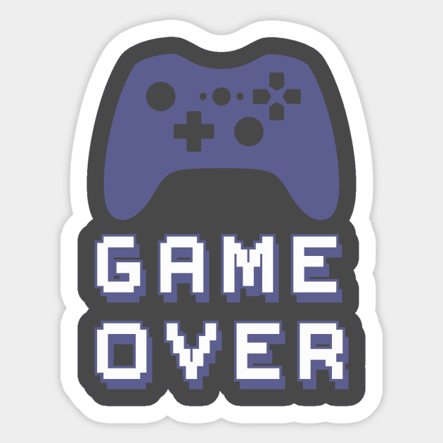 Game Over Sticker by Freamia 